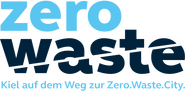 Logo zerowaste der Stadt Kiel mit Link zur Webseite der Stadt Kiel www.kiel.de